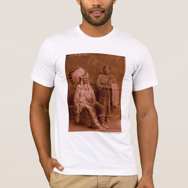 Cuts The Bear's Ears and Wife - Crow T-Shirt (Front)