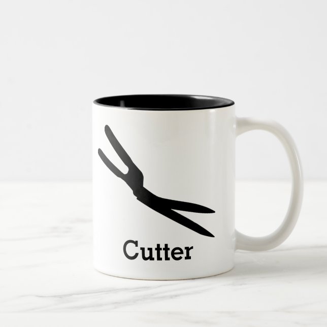 Cutter Ultimate Frisbee Two-Tone Coffee Mug (Right)