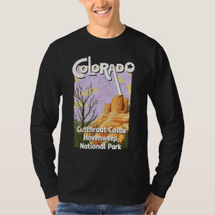 Cutthroat Castle Hovenweep National Park Rocky Mou T-Shirt