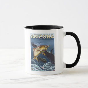 Cutthroat Trout FishingArizona Mug