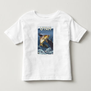 Cutthroat Trout FishingUtah Toddler T-shirt