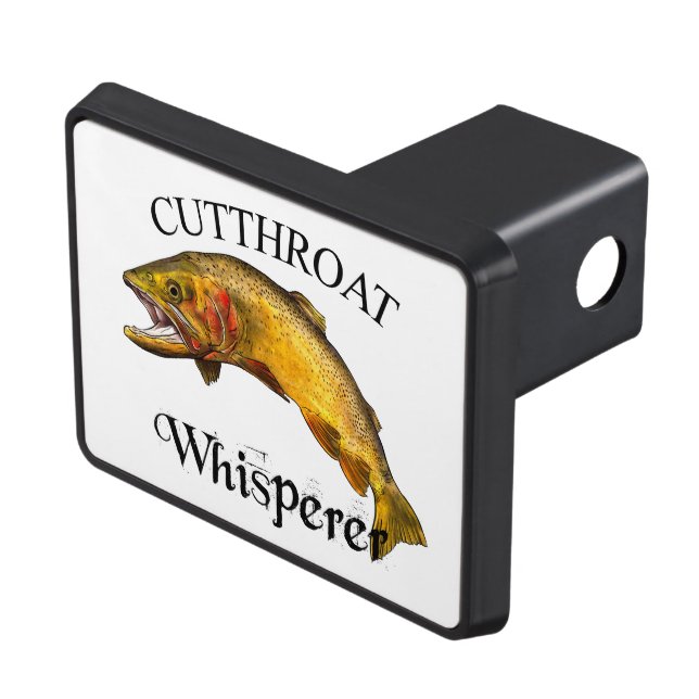 Cutthroat Trout Whisperer Light Hitch Cover (Top Right)
