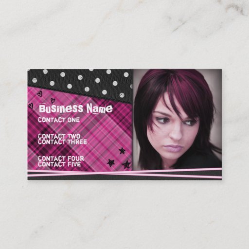 Customizable Cuttin' Loose Business Card