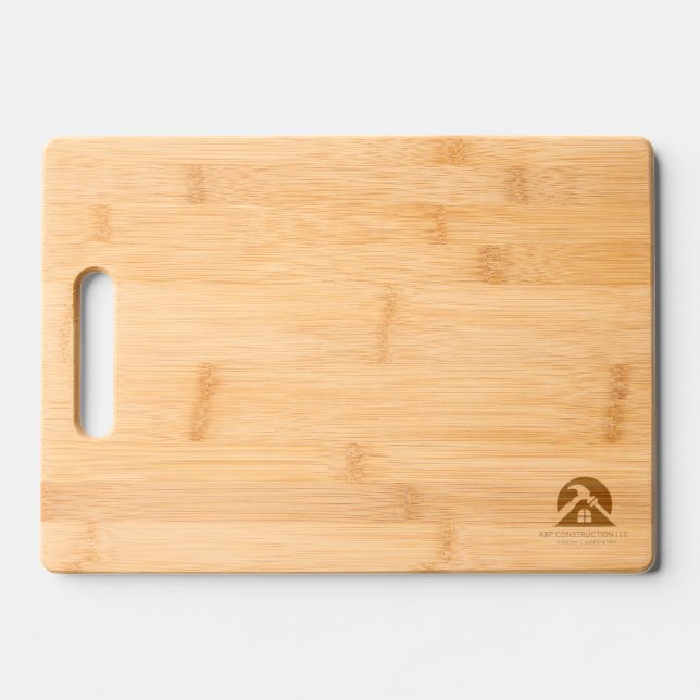 Cutting Board- ABP Business Logo  Engraved Cutting Board (Front)
