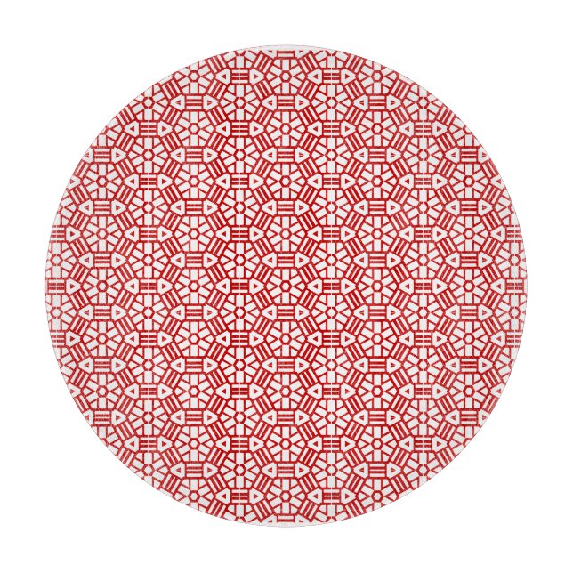 Cutting Board - Hexagon and Bars (Front)