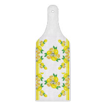 Cutting Board Lemon Theme
