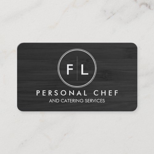 Cutting Board Personal Chef/Catering Business Card
