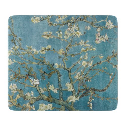 CUTTING BOARD  VAN GOGH  ALMOND BLOSSOM 