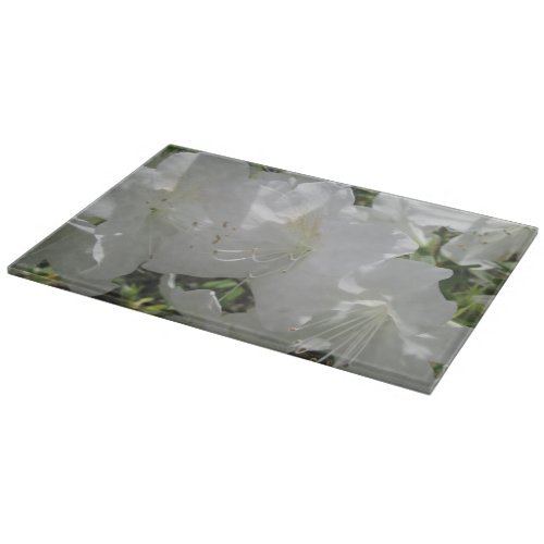 Cutting Board _ White Azaleas