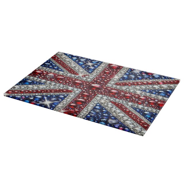 Cutting board with British Colors Design (Corner)