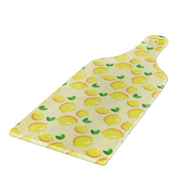 Cutting Board with Lemons (Corner)