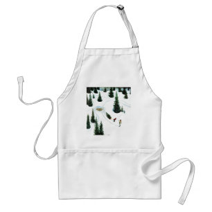 Cutting Down the Tree Adult Apron