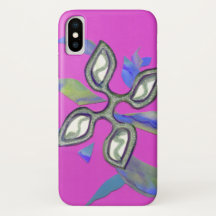 "Cutting Edge - Pink" iPhone X phone case