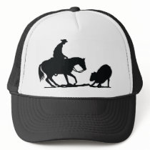 Cutting Horse Trucker Hat