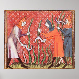 Cutting Trees, from Ovide Moralise Poster