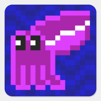 Cuttle Scuttle purple cuttlefish sticker sheet