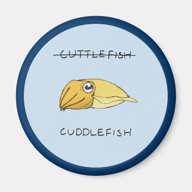 Cuttlefish Magnet (Front)