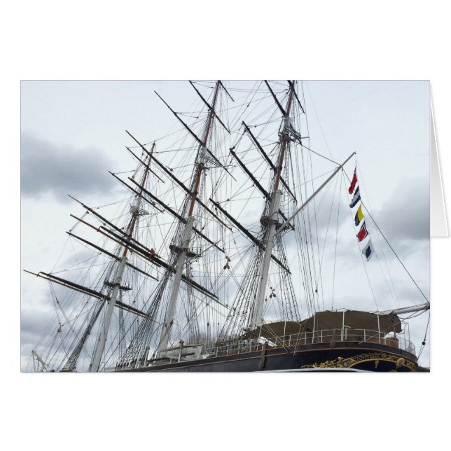 Cutty Sark Clipper ship Cards (Front Horizontal)