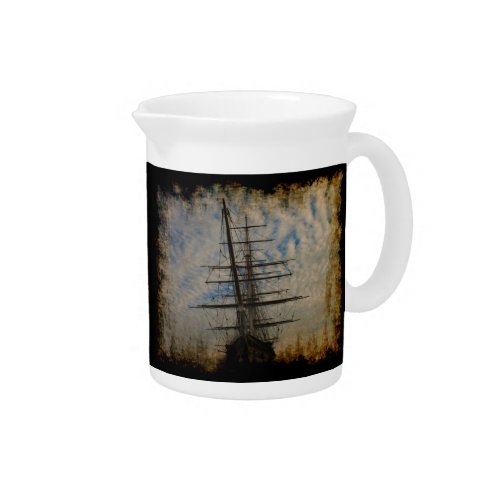 Cutty Sark Famous English Sailing Ship Drink Pitcher