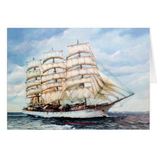 Cutty Sark Tall Ships' Race Regatta Cards (Front Horizontal)