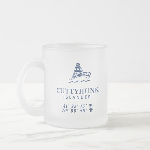 Cuttyhunk Islander Frosted Mug _ LiFEWORKS BytheC
