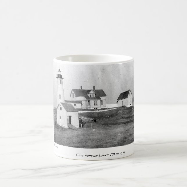 Cuttyhunk Lighthouse Coffee Mug (Center)