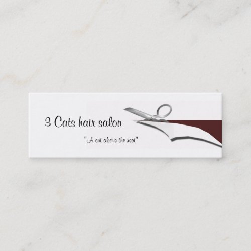 cutwork business card