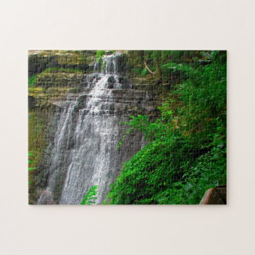 Cuyahoga Brandy wine falls Ohio Jigsaw Puzzle