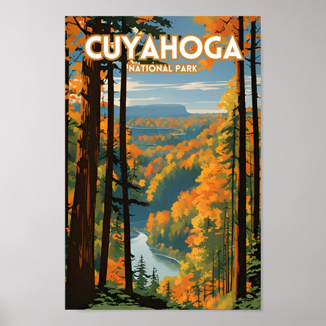Cuyahoga National Park Poster (Front)