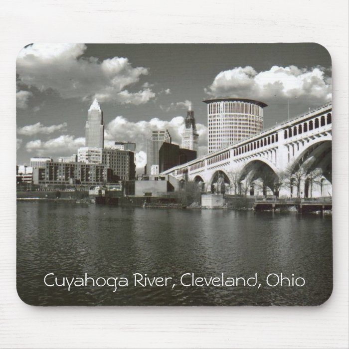 Cuyahoga River, Cleveland Ohio Mouse Pad