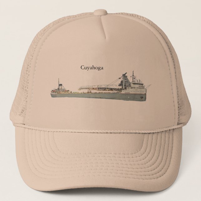 Cuyahoga trucker hat (Front)