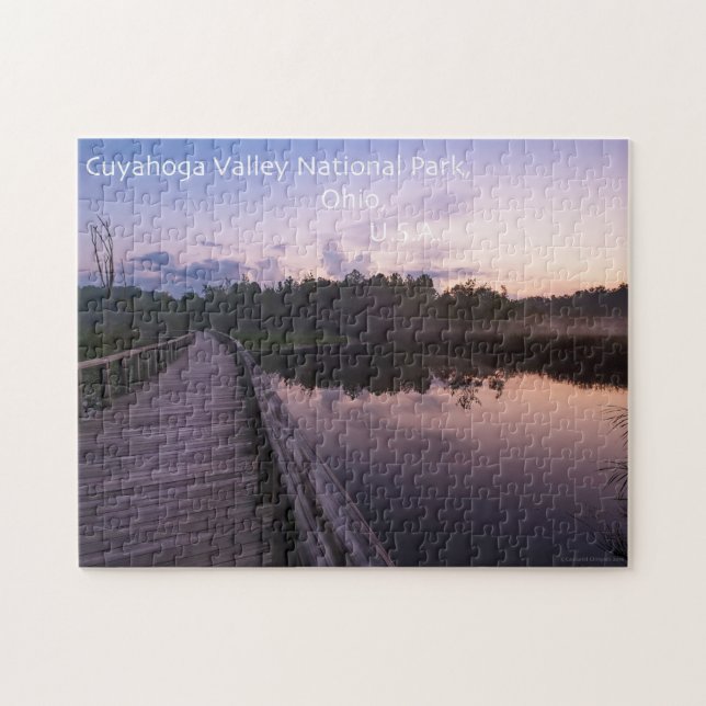 Cuyahoga Valley Beaver Marsh Puzzle with Gift Box (Horizontal)