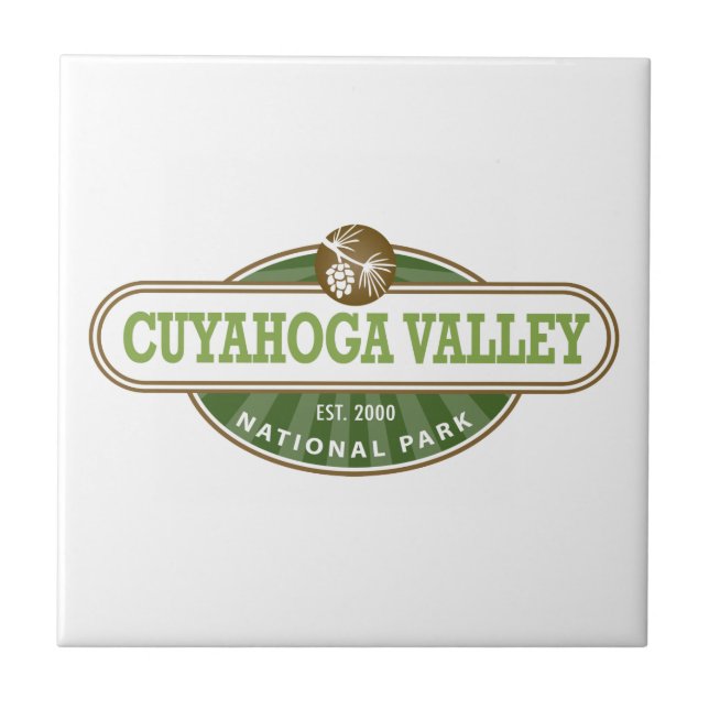 Cuyahoga Valley National Park Ceramic Tile (Front)