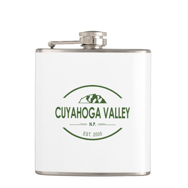Cuyahoga Valley National Park Flask (Front)