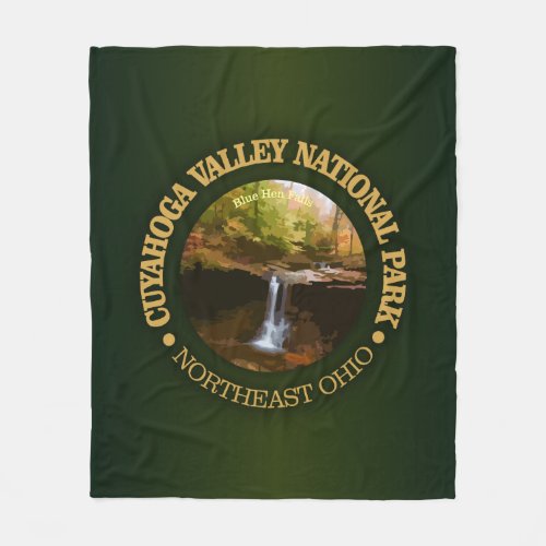 Cuyahoga Valley National Park Fleece Blanket