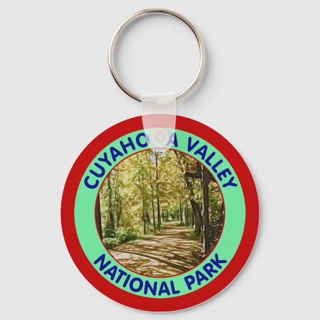 CUYAHOGA VALLEY NATIONAL PARK KEYCHAIN (Front)