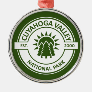 Cuyahoga Valley National Park Metal Ornament