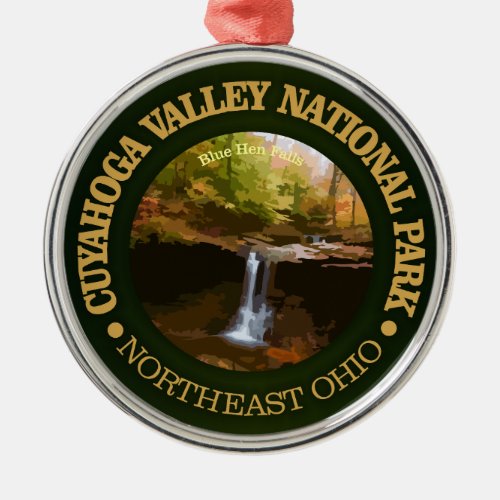 Cuyahoga Valley National Park Metal Ornament