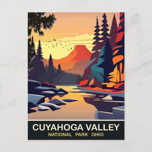 Cuyahoga Valley National Park OH Travel Postcard