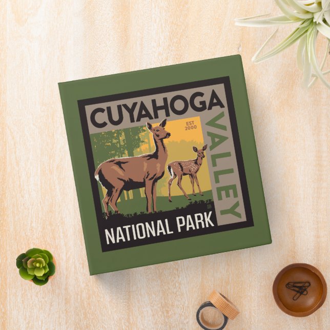 Cuyahoga Valley National Park | Ohio 3 Ring Binder (In Situ)