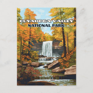 Cuyahoga Valley National Park Ohio Cleveland Postcard