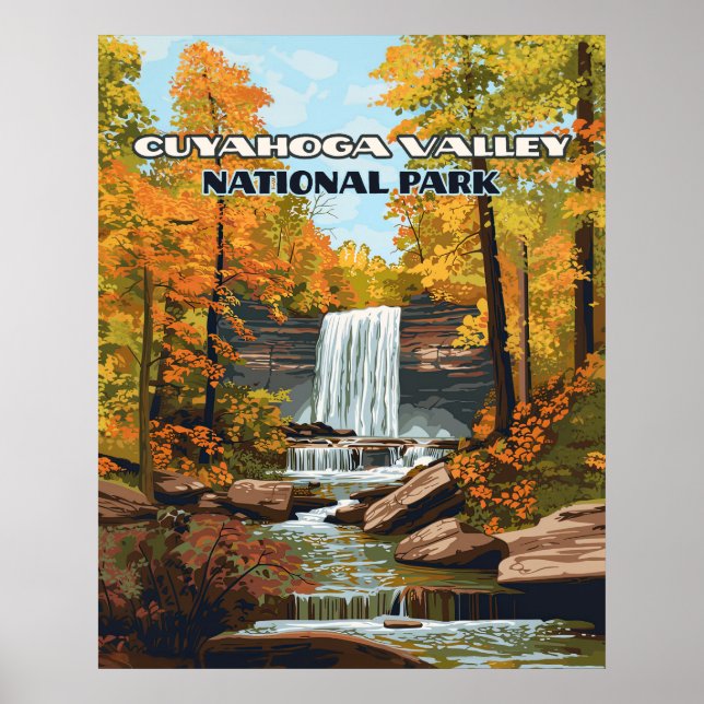 Cuyahoga Valley National Park Ohio Cleveland Poster (Front)