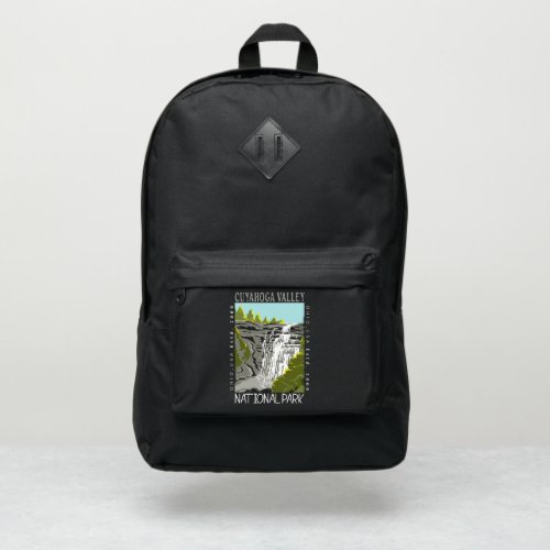 Cuyahoga Valley National Park Ohio Distressed Port Authority Backpack