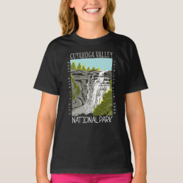  Cuyahoga Valley National Park Ohio Distressed  T-Shirt