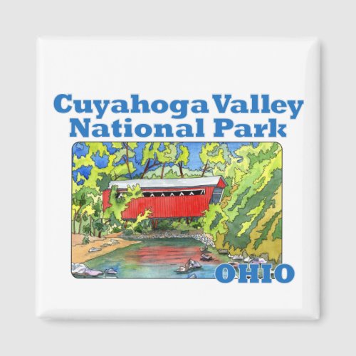 Cuyahoga Valley National Park Ohio Magnet