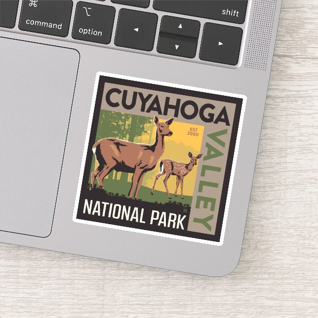 Cuyahoga Valley National Park | Ohio Sticker (Detail)