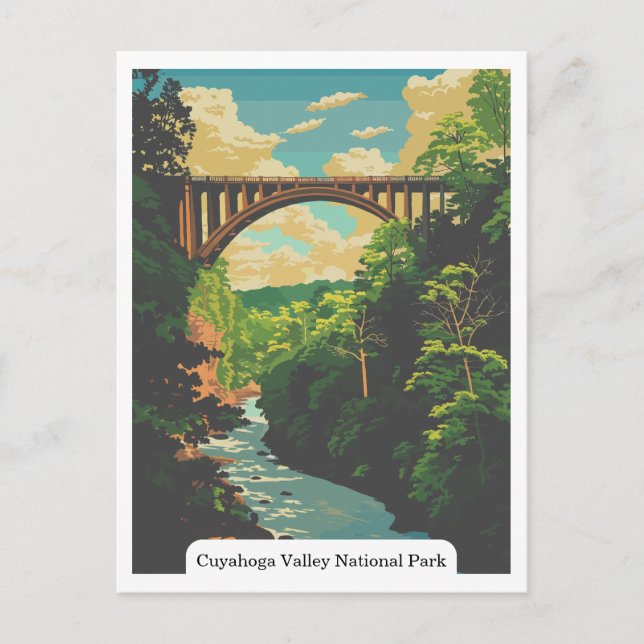 Cuyahoga Valley National Park Ohio USA Postcard (Front)