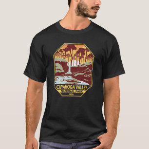 Cuyahoga Valley National Park Ohio Vintage Emblem T-Shirt