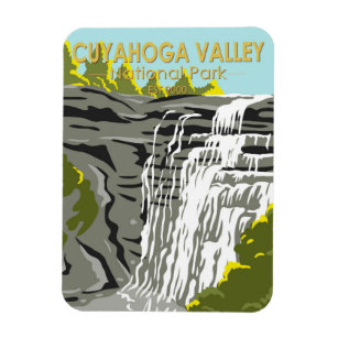  Cuyahoga Valley National Park Ohio Vintage Magnet