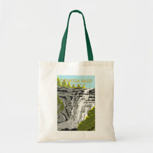 Cuyahoga Valley National Park Ohio Vintage Tote Bag